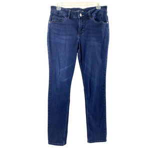 Lee Rider‎ Jeans Womens Size 12M Dark Wash Denim Skinny Stretch